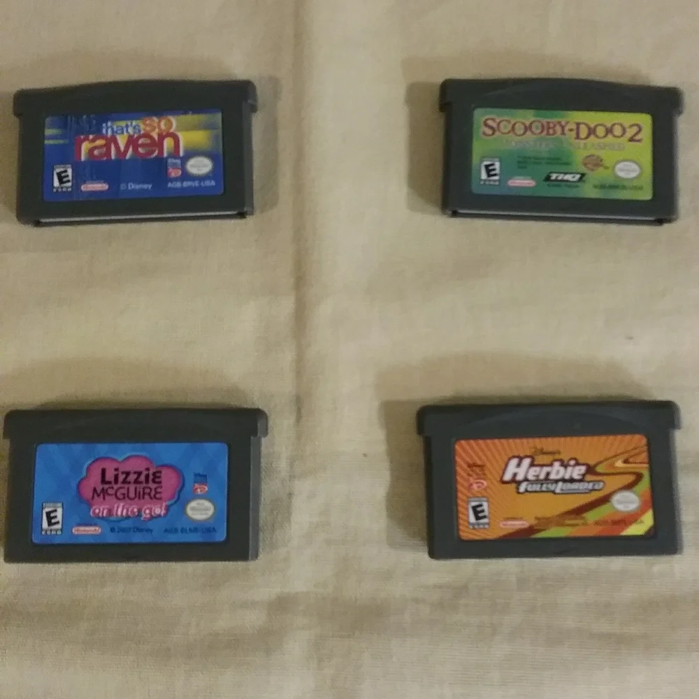 4 Nintendo Game Boy Advance Games